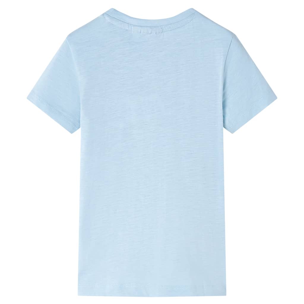 Vidaxl camisa para niños 92 azul claro