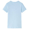 Vidaxl kindershirt 140 lichtblauw