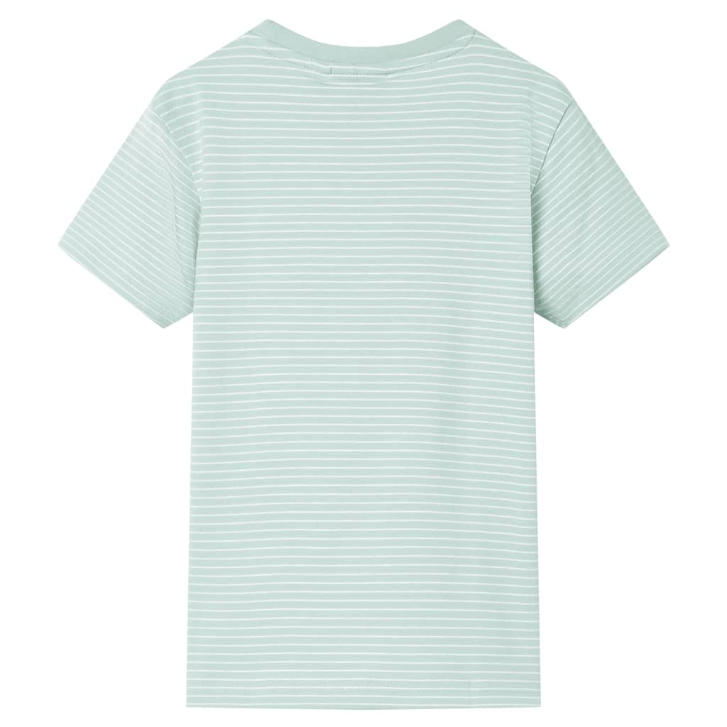 Vidaxl Camisa para niños con rayas 92 Light Mint