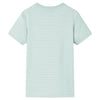 Vidaxl kindershirt met strepen 104 lichtmint