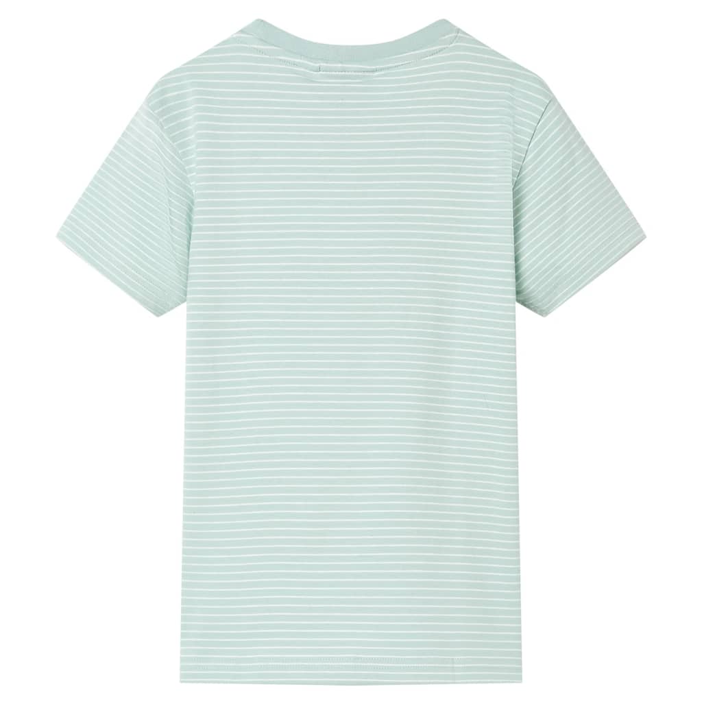 Vidaxl Camisa para niños con rayas 116 Light Mint