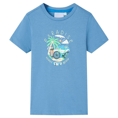 Vidaxl Camisa para niños 92 Central Blue