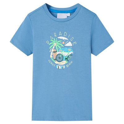 Vidaxl Camisa para niños 104 Middelblauw