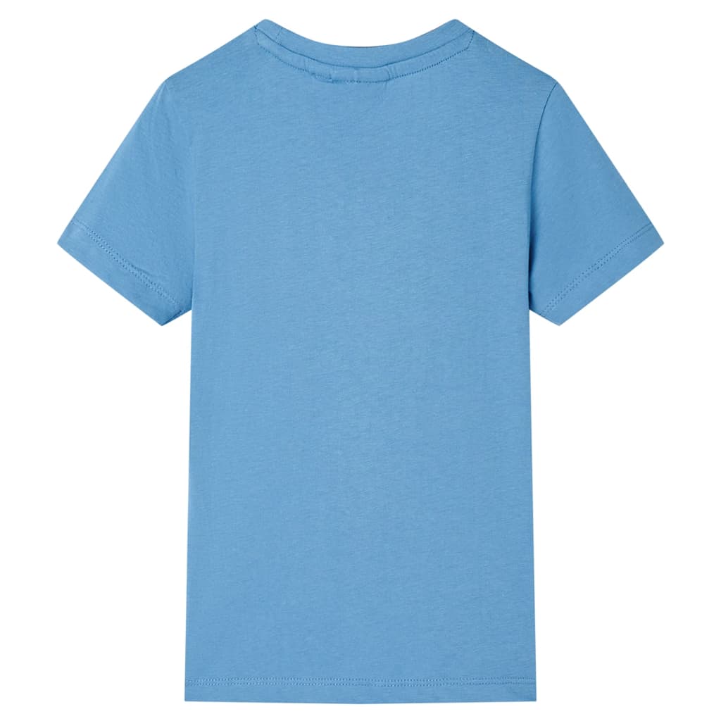 Vidaxl Camisa para niños 128 Central Blue