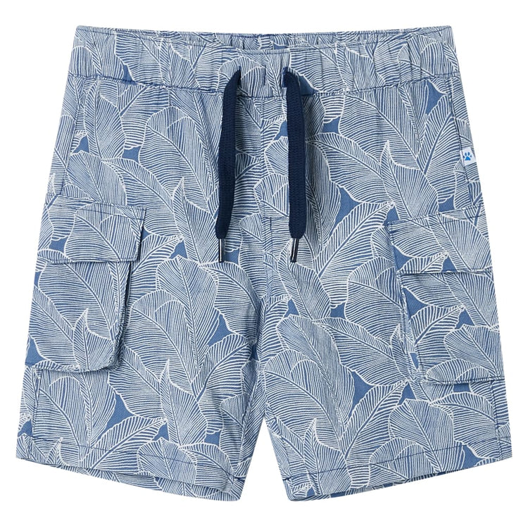 Vidaxl Shorts per bambini con trekoord 92 blu scuro