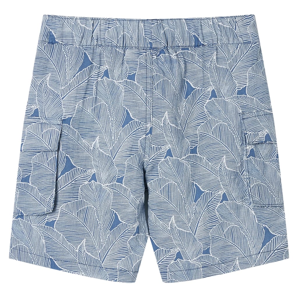 Vidaxl Shorts para niños con Trekoord 104 Blue oscuro