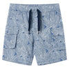 Vidaxl Shorts per bambini con trekoord 116 blu scuro