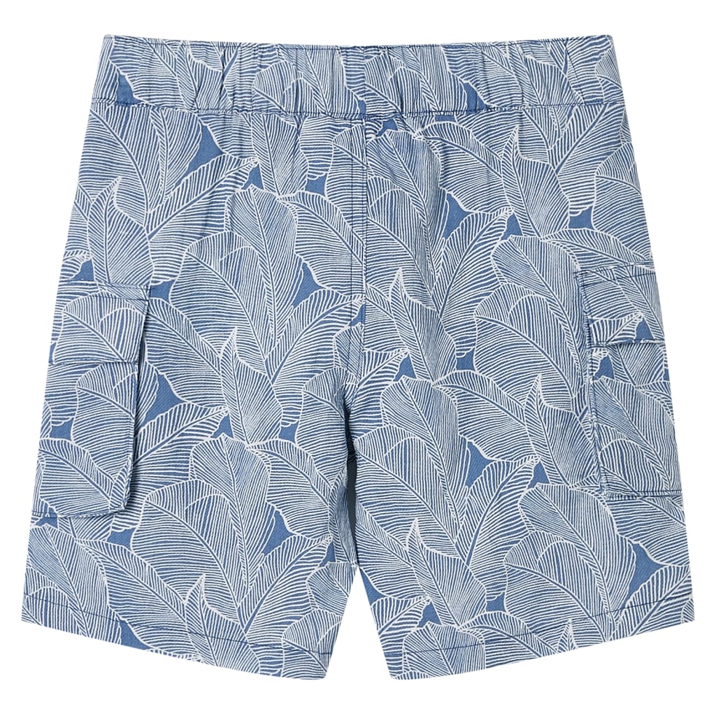 Vidaxl Shorts para niños con Trekoord 116 Blue oscuro