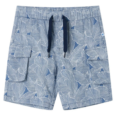 Vidaxl Shorts para niños con Trekoord 140 Blue oscuro