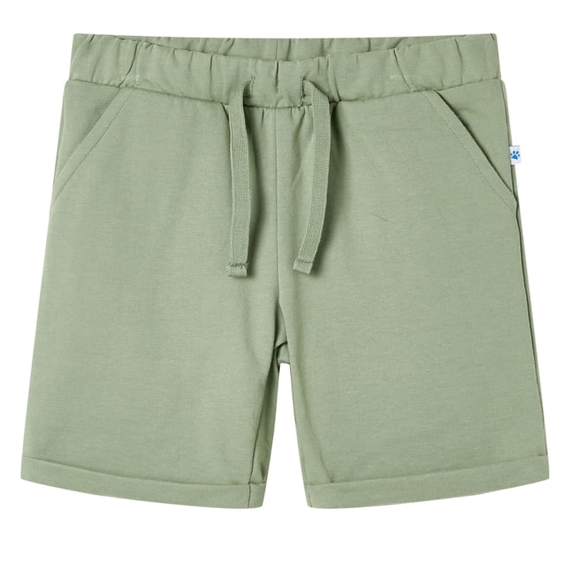 Vidaxl Shorts per bambini con Trekoord 104 Lichtkaki