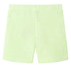 Vidaxl kindershorts met trekkoord 140 neongeel
