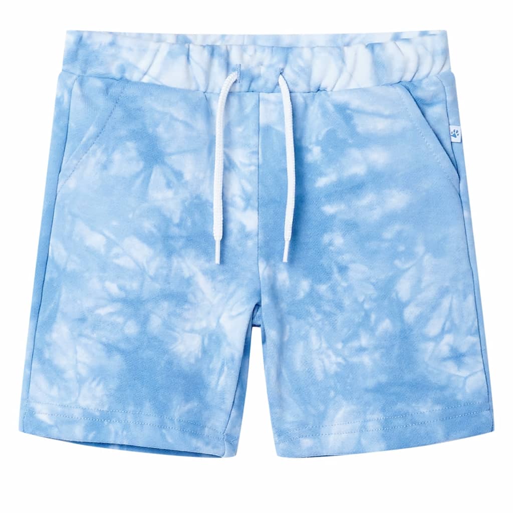 Los pantalones cortos para niños de Vidaxl con Trekoord 128 Soft Blue