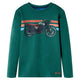 Vidaxl Children's shirt with long sleeves 104 green