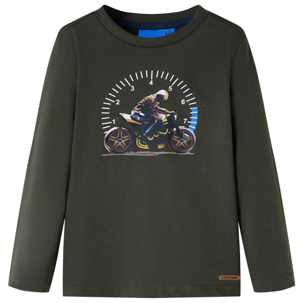 Camicia per bambini Vidaxl con maniche lunghe 104 Cockery