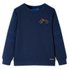 VidaXL Kindertrui 116 gemêleerd marineblauw