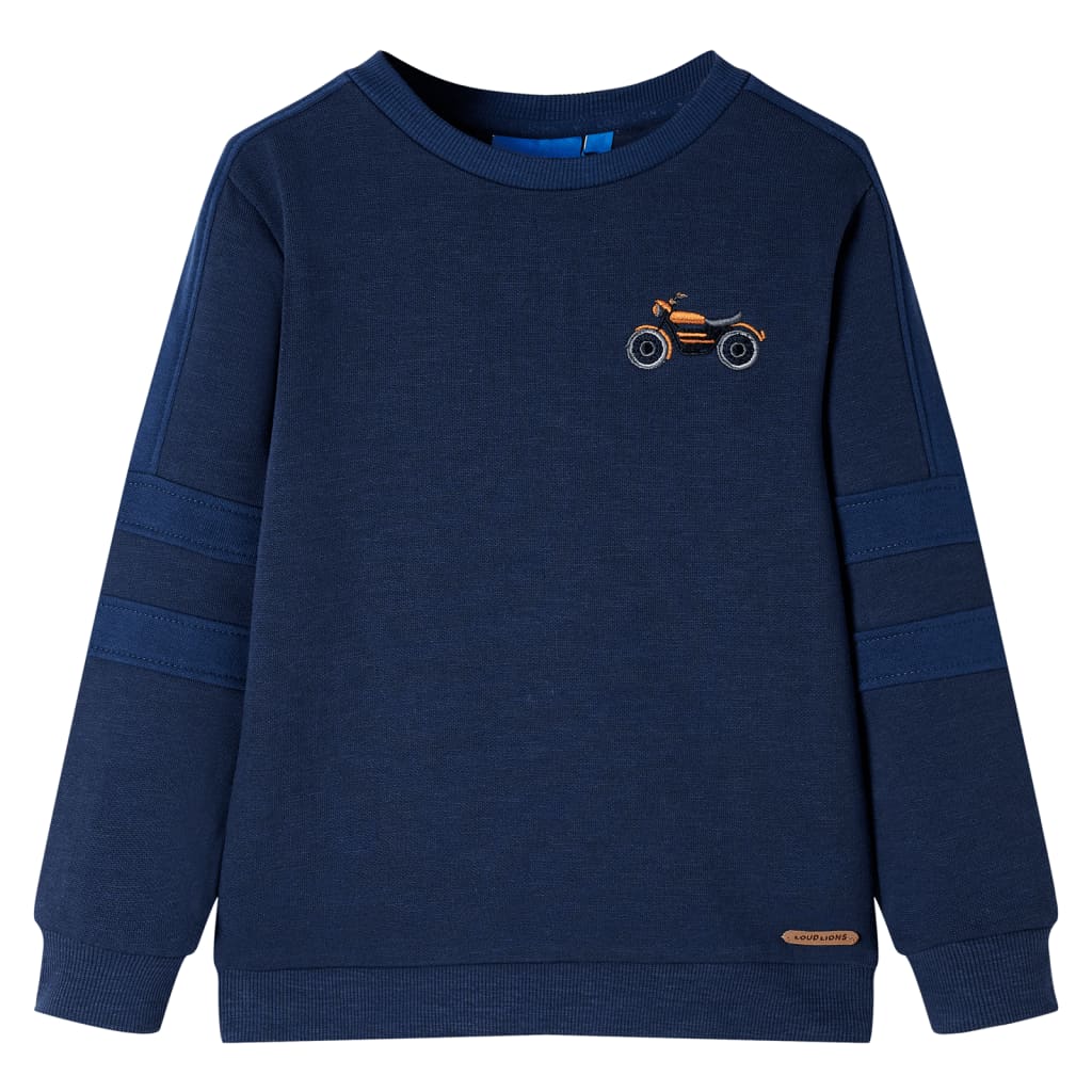 Vidaxl Children's Sweater 128 Mixed Navy Blue