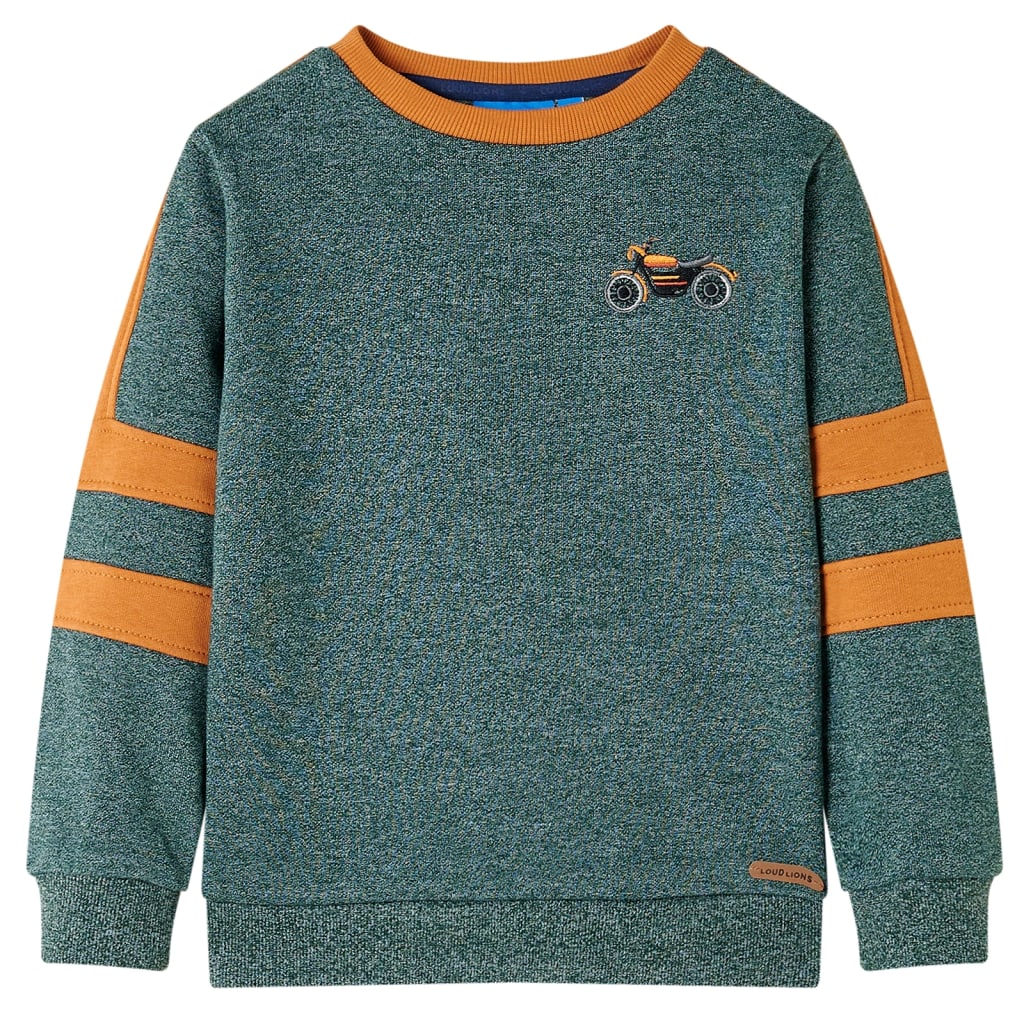 Vidaxl Children's Sweater 92 Mixed Dark Green