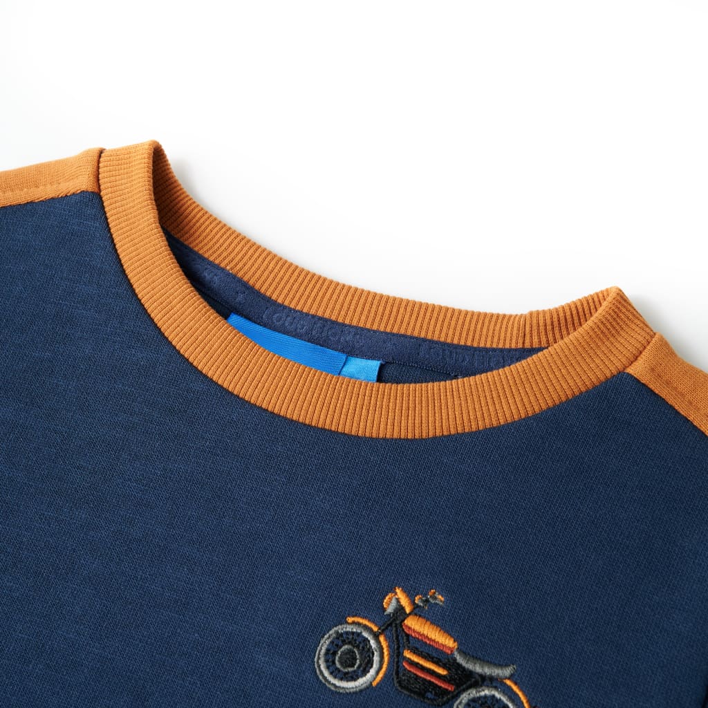 Vidaxl Children's Sweater 92 Indigo-Blue