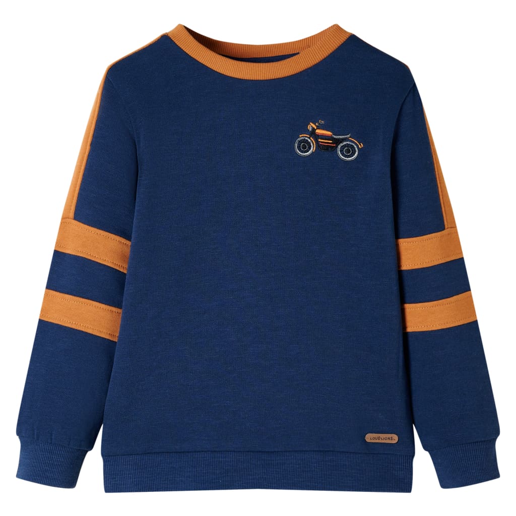 Vidaxl Children's Sweater 128 Indigo-Blue