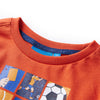Camicia per bambini Vidaxl con maniche lunghe 104 arancione