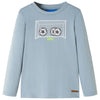 Camicia per bambini Vidaxl con maniche lunghe 104 azzurri