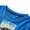 Camicia per bambini Vidaxl con maniche lunghe 104 cobalto blu