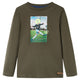 VidaXL children's shirt with long sleeves 140 kack -colored