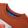 Camicia per bambini Vidaxl con maniche lunghe 104 Oranjebruin
