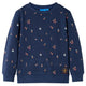 Vidaxl Children's sweater 140 mixed navy blue