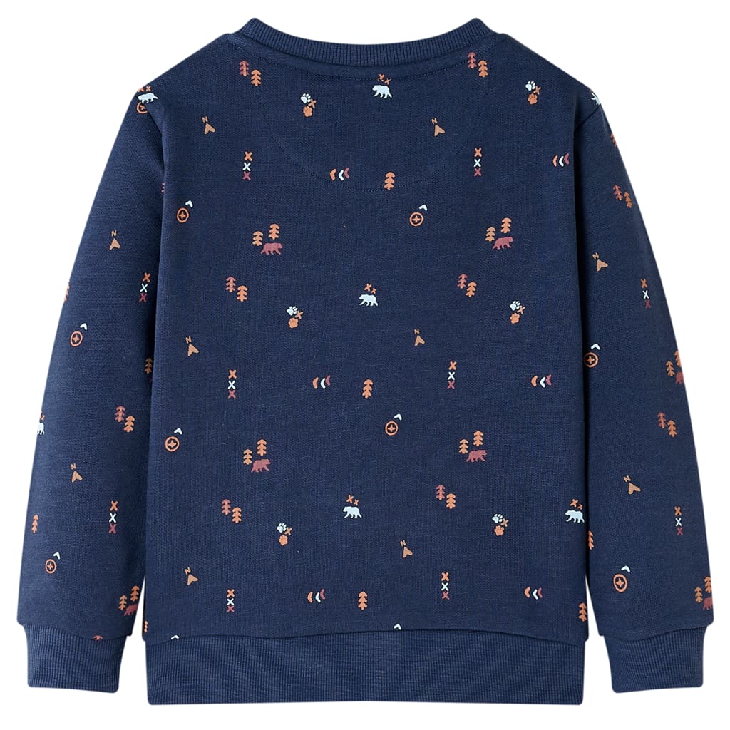 Vidaxl Children's Sweater 140 Mixed Navy Blue