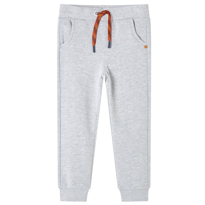 Vidaxl kinderjoggingbroek 104 gemêleerd grijs