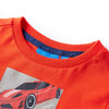 Camicia per bambini Vidaxl con maniche lunghe 104 Brightroranje