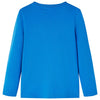 Camisa para niños de Vidaxl con mangas largas 140 cobalto azul