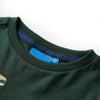 Vidaxl kindershirt met lange mouwen 92 donkergroen