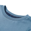 Camicia per bambini Vidaxl con maniche lunghe 140 Blu media