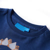 Camicia per bambini Vidaxl con maniche lunghe 116 blu navy