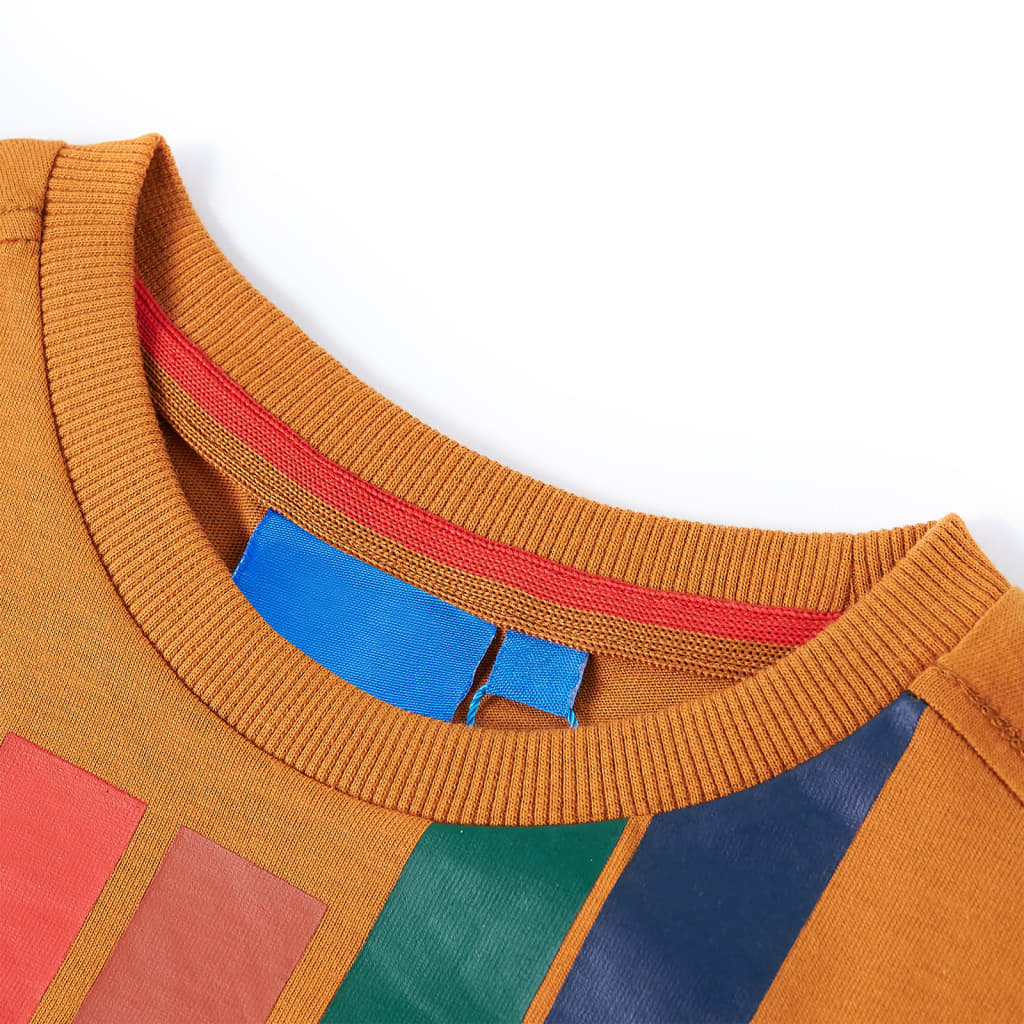 Camicia per bambini Vidaxl con maniche lunghe 104 DONKERKERKLIGENT