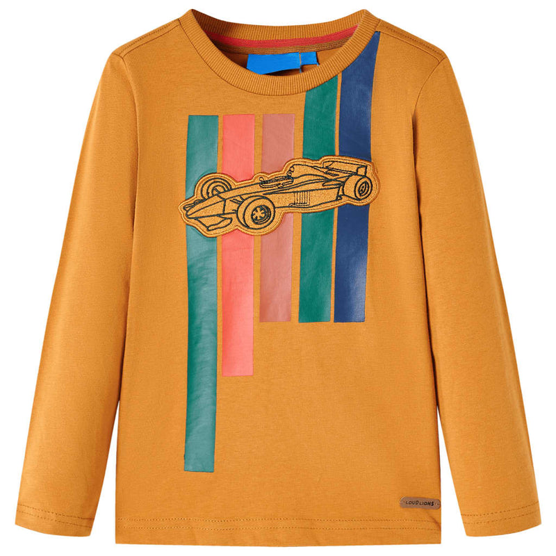 Camicia per bambini Vidaxl con maniche lunghe 116 DONKERKERKLIGENT