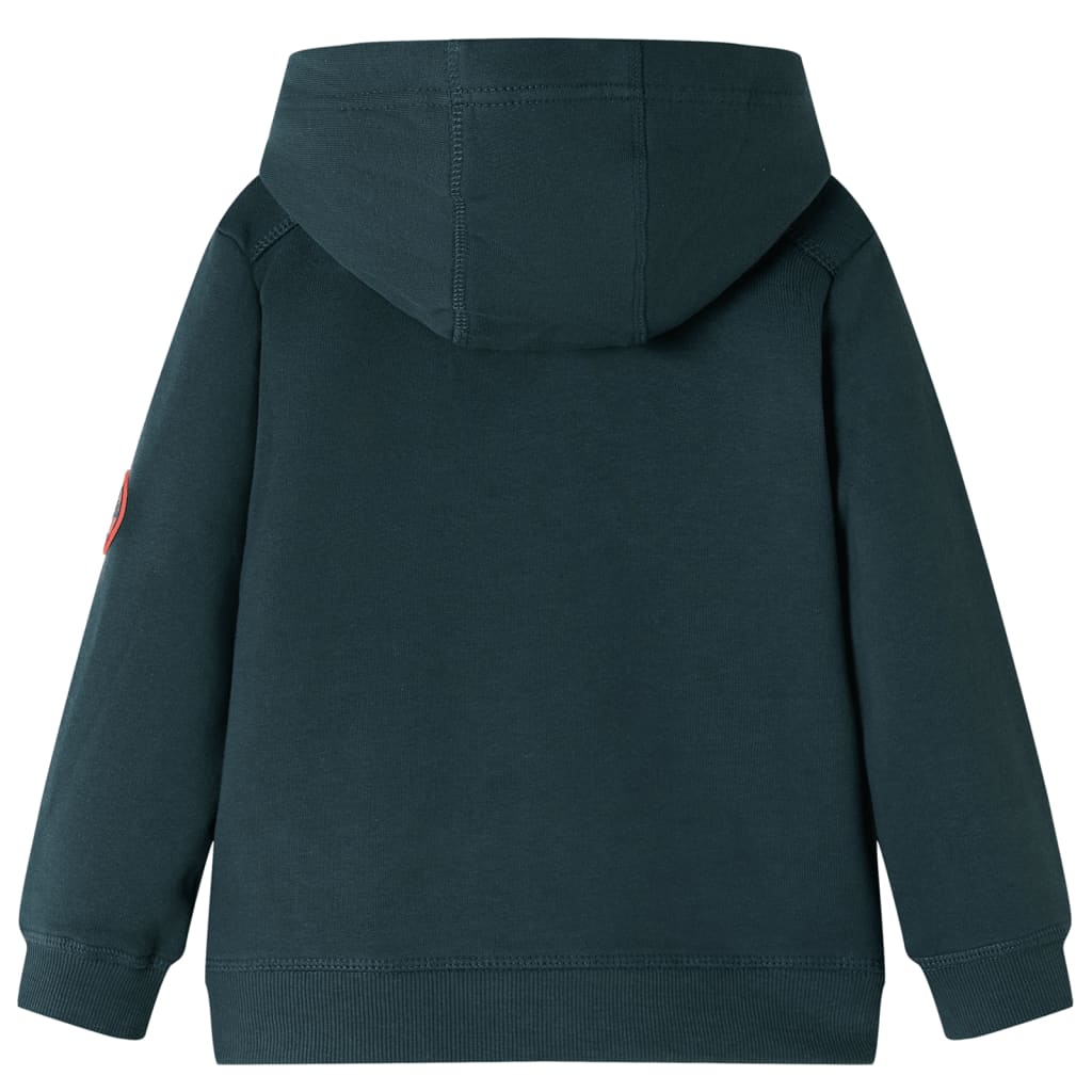 Vidaxl Siga per bambini con cappuccio 140 Verde scuro