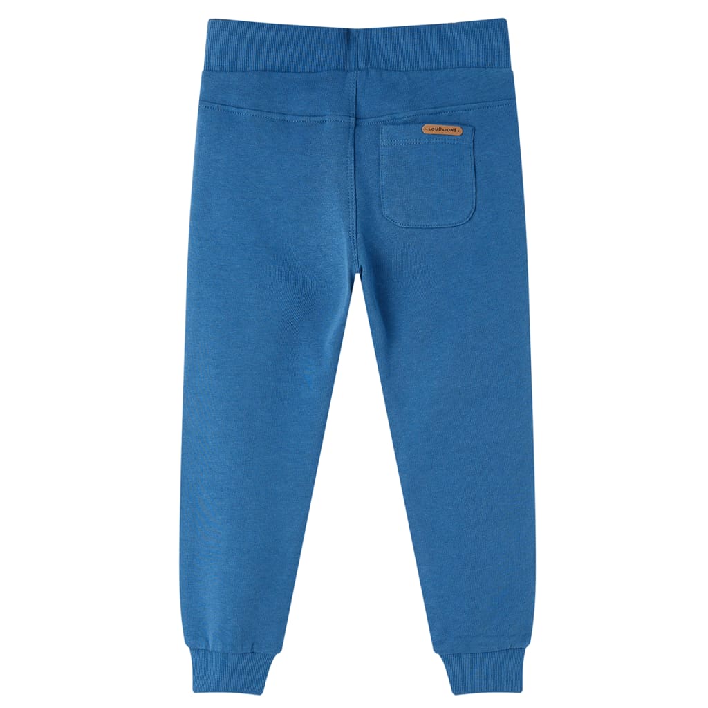 Pantalones de trote de Vidaxl para niños 92 Azul