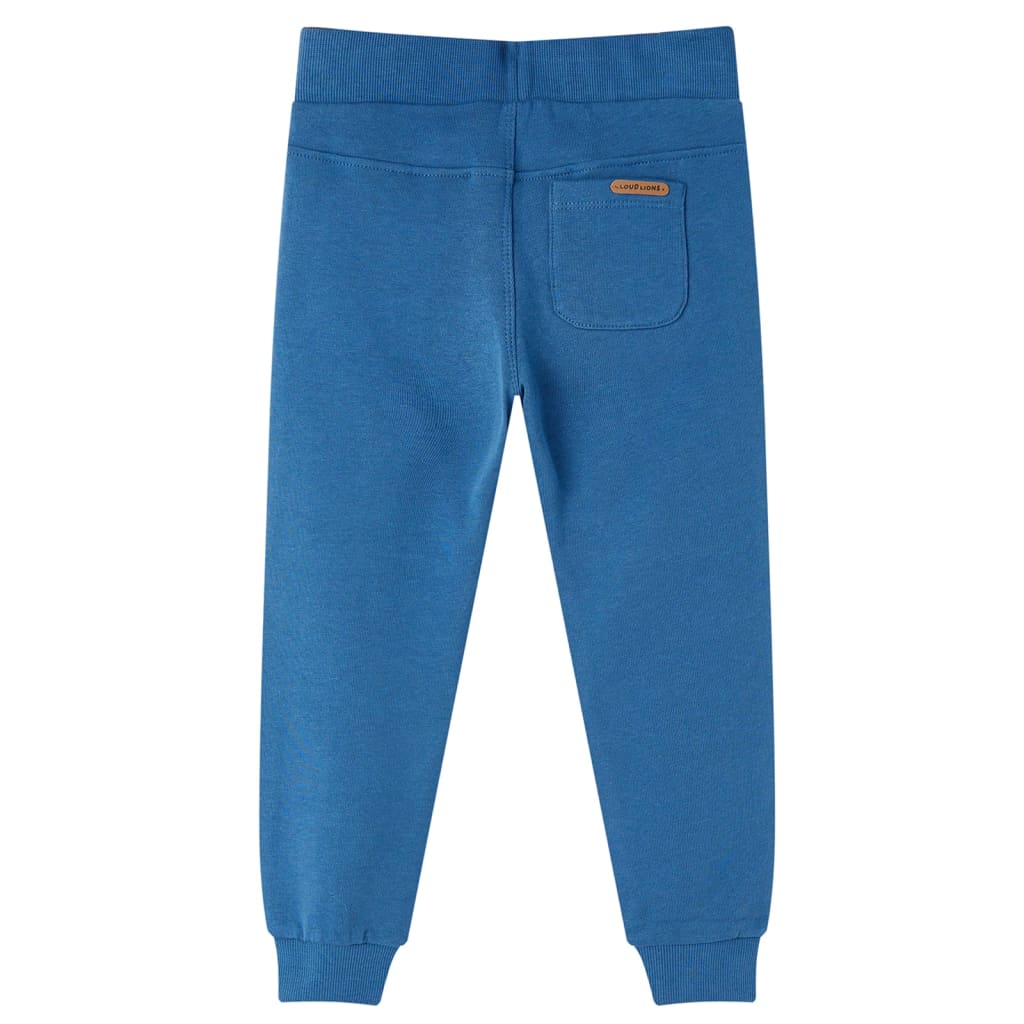 Pantalones de trote de Vidaxl para niños 116 Azul