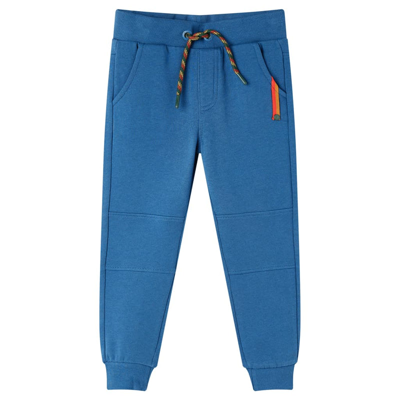 Pantaloni da jogging per bambini Vidaxl 140 blu