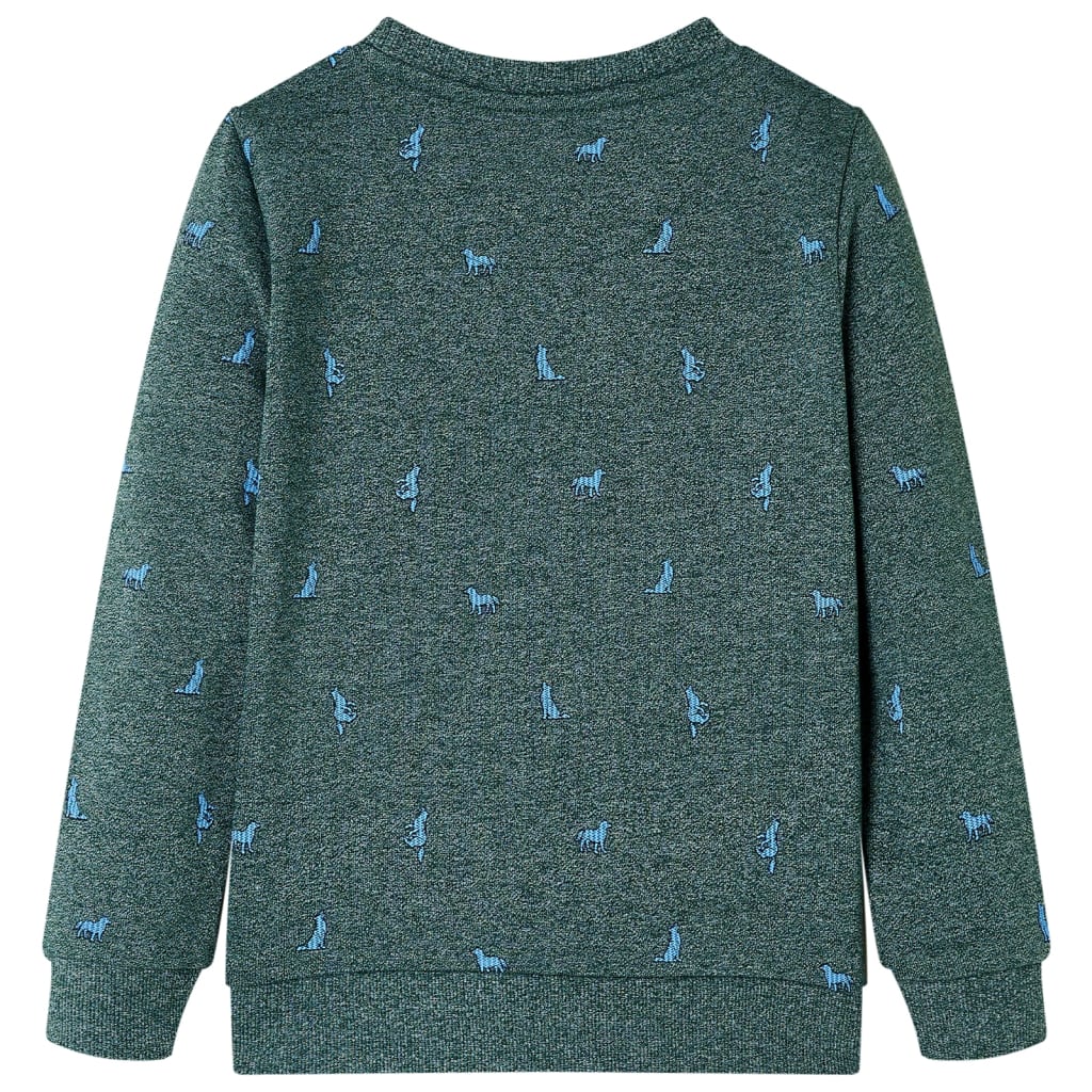 Vidaxl Children's Sweater 92 Mixed Dark Green