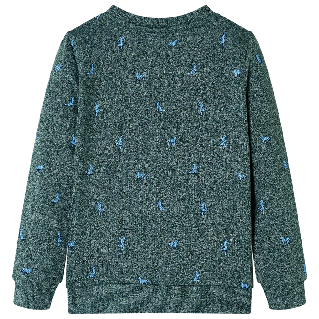 Vidaxl Children's Sweater 104 Mixed Dark Green