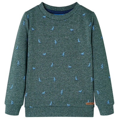 Vidaxl Children's Sweater 116 Mixed Dark Green