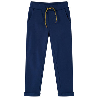 Vidaxl Kinderbroek con Drawstring 92 Navy Blue