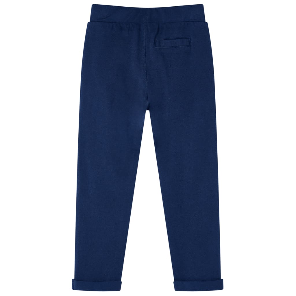 Vidaxl Kinderbroek con Drawstring 92 Navy Blue