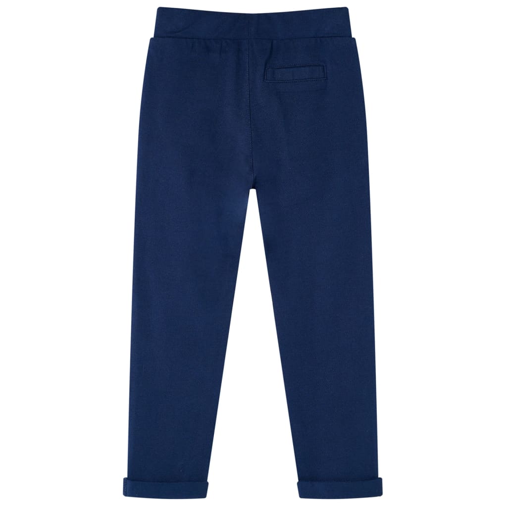 Vidaxl Kinderbroek con blu navy corse 104