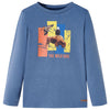 Vidaxl kindershirt met lange mouwen 116 gemêleerd blauw