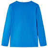 Camicia per bambini Vidaxl con maniche lunghe 116 cobalt blu